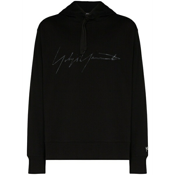 ワイスロバート・エドワード・リー メンズ パーカー・スウェットシャツ アウター Signature logo hoodie Black