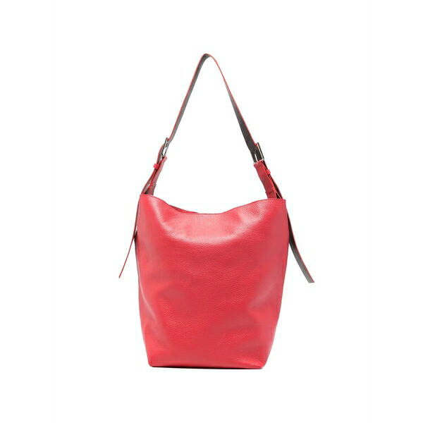 パロッシュ レディース トートバッグ 御徒面子 Annie leather tote bag Red