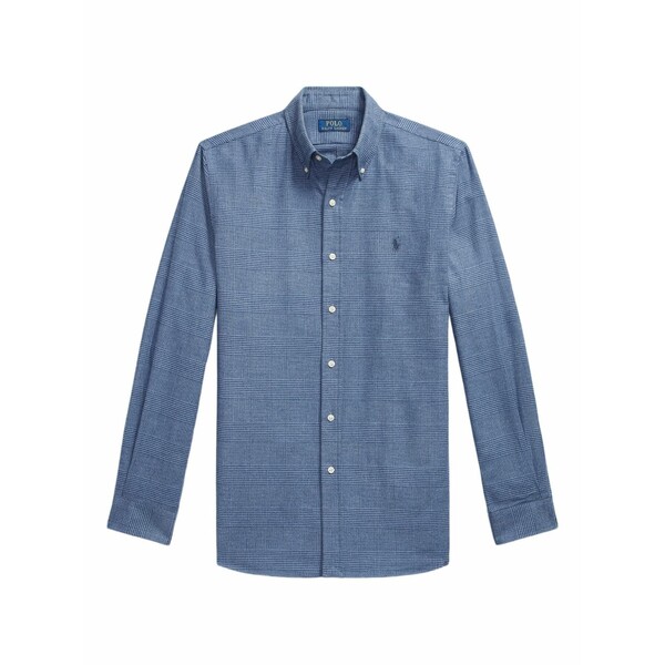 ラルフローレン メンズ プルオーバー トップス Button-down collar twill shirt Blue
