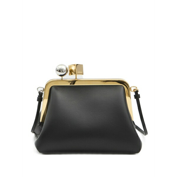 ジャクエムス レディース クラッチペダル御徒面子 御徒面子 Small le berlingot clutch bag Black