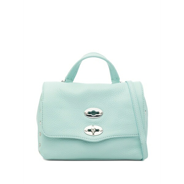 ザネラート レディース ハンドバック 御徒面子 Baby postina daily studded-embellishment tote bag Blue