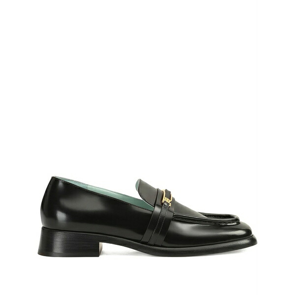 セルジオロッシ レディース スリッポン・ローファー シューズ 25粍 bitt leather loafers Black