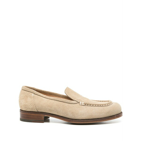 リドフォルト メンズ スリッポン・ローファー シューズ Suede loafers Neutrals