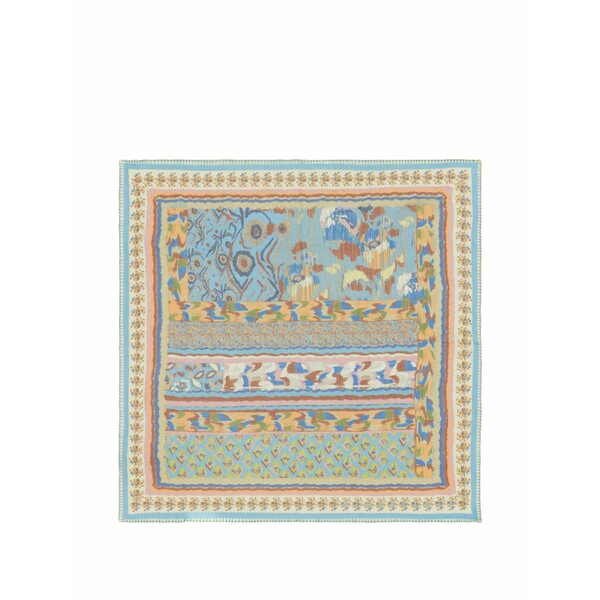 ビンバ イ ローラ レディース えり巻き・袈裟・えり巻き 付属物 Ikat floral-print scarf Blue
