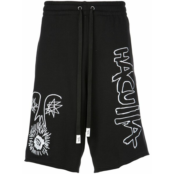 ハクーラ メンズ 心地好いズボン下 ボトムス Felon track shorts Black