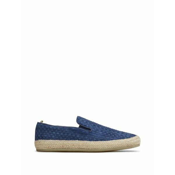 オフィチーネ 創作的 メンズ サンダル シューズ Bowline woven-effect slip-on shoes Blue