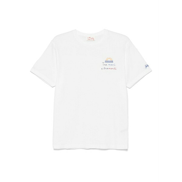 エムシーツーセイントバース メンズ ティーシャツ トップス Portofino t-shirt White