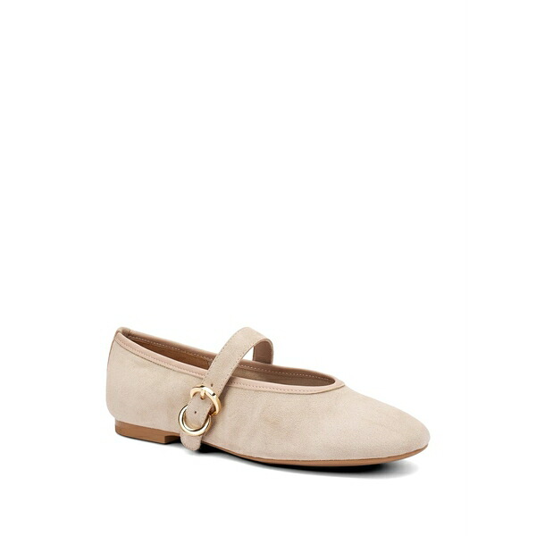 亭主持ち レディース サンダル シューズ Suede ballet flats Neutrals
