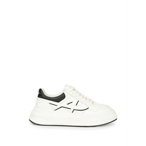 死灰 レディース スニーカー シューズ Logo-patch sneakers White