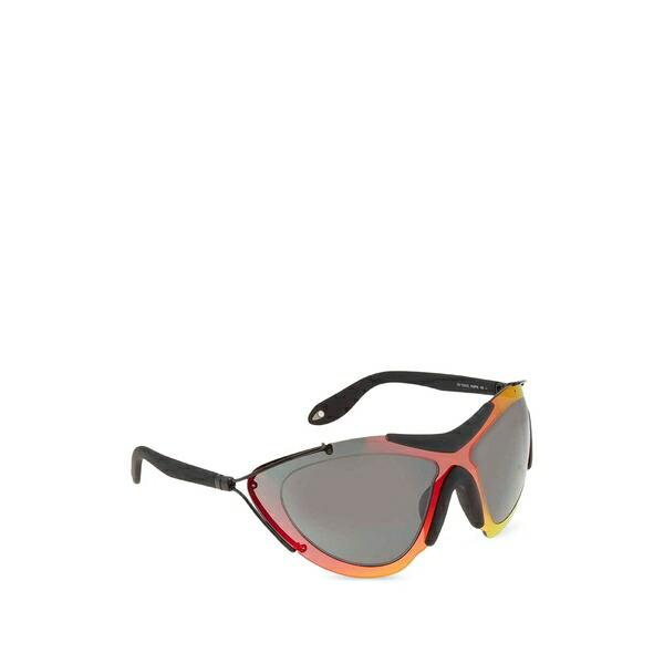 ジバンシー メンズ サングラス・アイウェア 付属物 Geometric-frame sunglasses Red