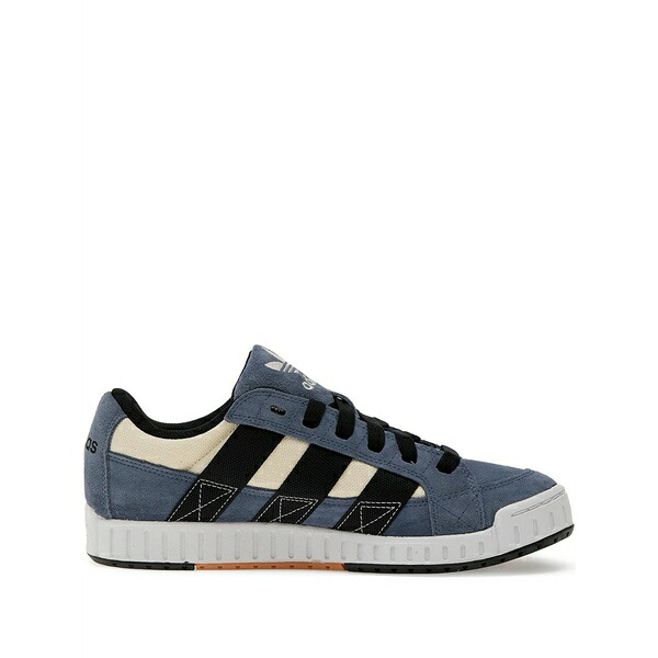 アディダス メンズ スニーカー シューズ Lwst suede low-top sneakers Blue