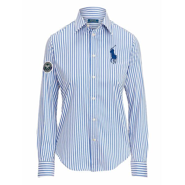 ラルフローレン レディース プルオーバー トップス Wimbledon shirt Blue