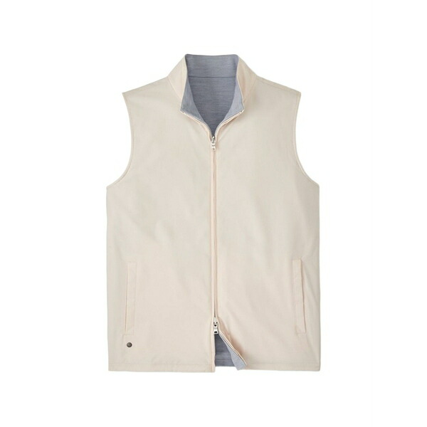 ピーター・ミラー メンズ ジャケット&ブルゾン アウター Ryder zippped reversible vest Neutrals|asty