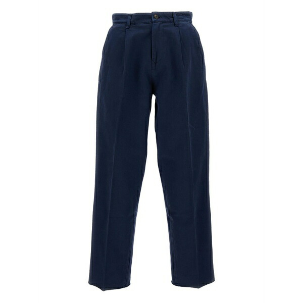 フェイ メンズ カジュアルパンツ ボトムス Pressed-crease trousers Blue|asty