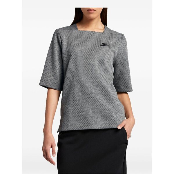 ナイキ レディース プルオーバー トップス Tech fleece t-shirt Grey