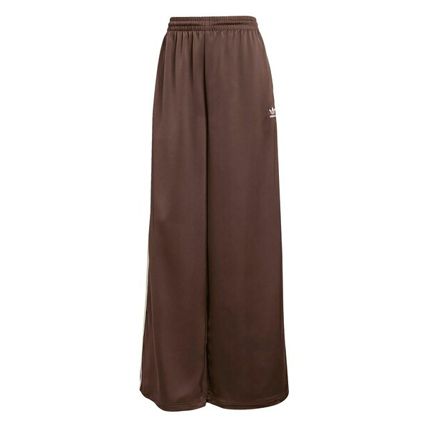 アディダス レディース 心地よいズボン下 ボトムス Side-stripe detail trousers Brown