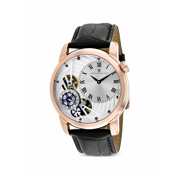 クリスチャンバンサント メンズ ウォッチ 佩び物 Sprocket 46粍 auto-quartz watch Silver