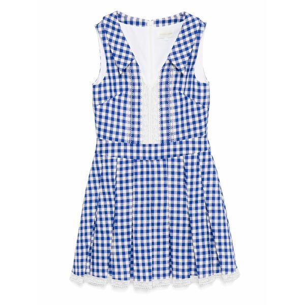 シュシュ/火箸 レディース 衣裳 トップス Checked dress Blue