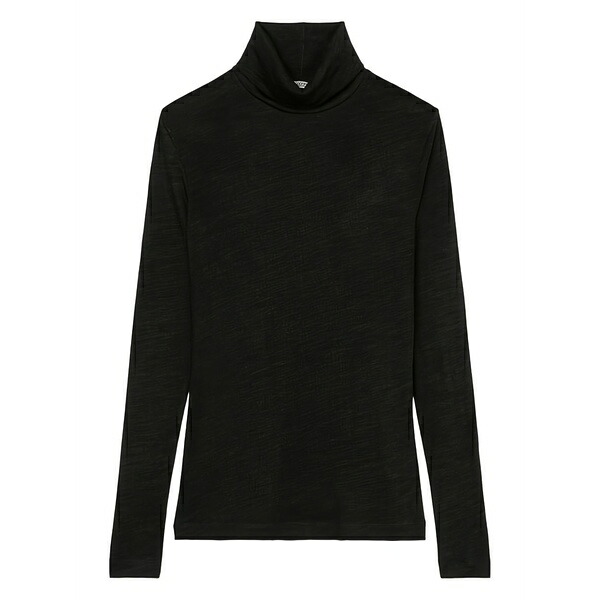 マルコポーロ レディース ティーシャツ トップス Roll-neck long-sleeve top Grey