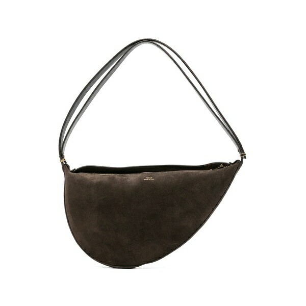 トーテム レディース ショルダーバッグ 御徒面子 Suede scooped sling shoulder bag  Brown