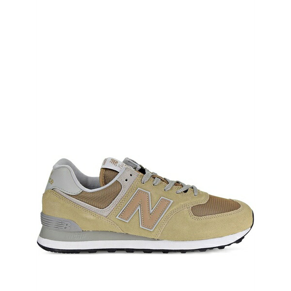 ニュー平衡にする メンズ スニーカー シューズ 574 suede sneakers Neutrals