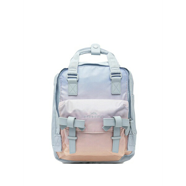 ドーナッツ レディース うしろ側風呂敷き包み・背嚢 御徒面子 Macaroon mini sky x ribbon series bow-detail backpack Blue