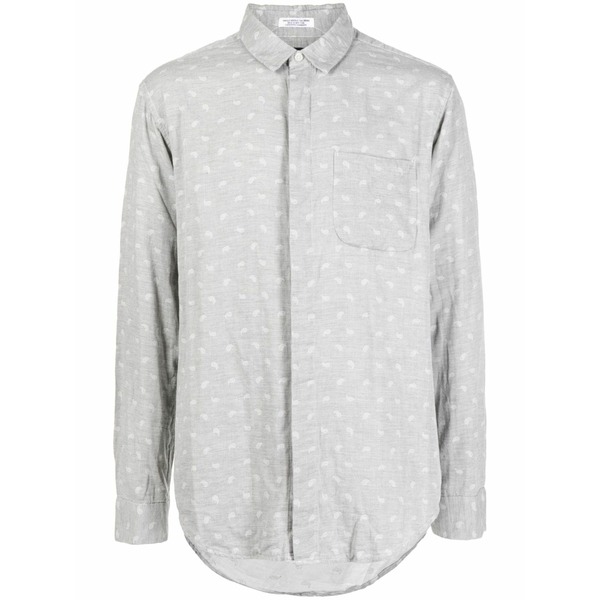 エンジニアガーメンツ メンズ プルオーバー トップス Paisley-print shirt Grey