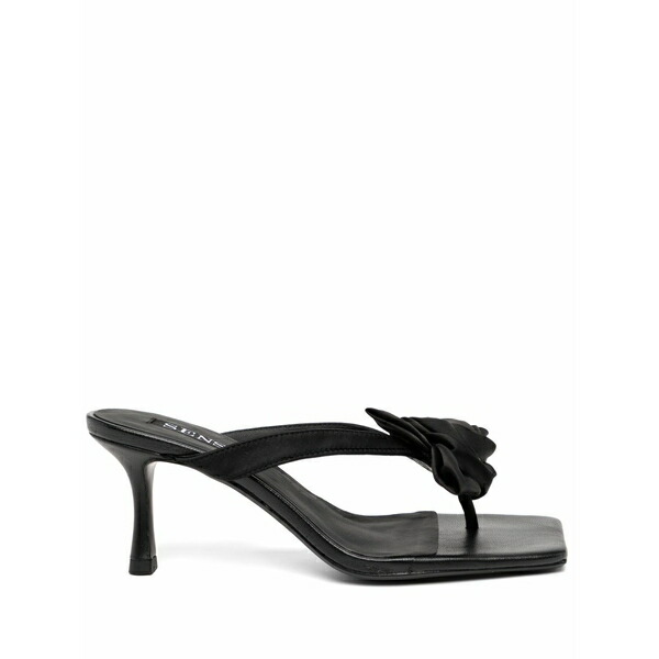 センソー レディース サンダル シューズ 70粍 electra heeled mules Black
