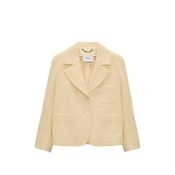 ドロシーシューマッハ レディース 上衣＆上衣 アウター Pocket single-breasted jacket Neutrals