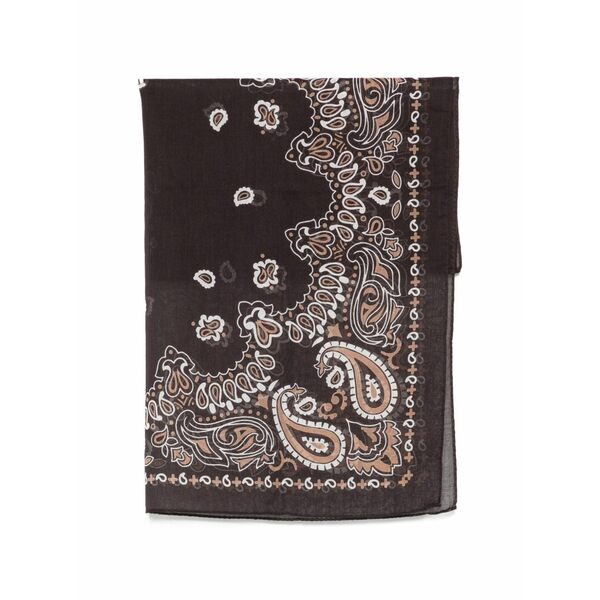 デスティン メンズ えり巻き・袈裟・えり巻き 付属物 Paisley-print bandana scarf Brown