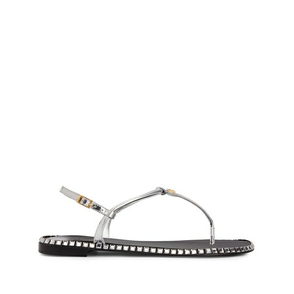 ジュゼッペザノッティ レディース サンダル シューズ Bellatriks leather sandals Silver