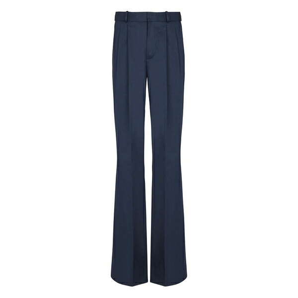 バルマン メンズ 心地好いズボン下 ボトムス Darted twill trousers Blue