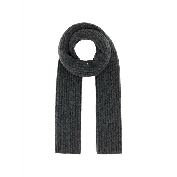 マルタンマルジェラ メンズ 消音装置・袈裟・えり巻き 添え物 Ribbed scarf Grey
