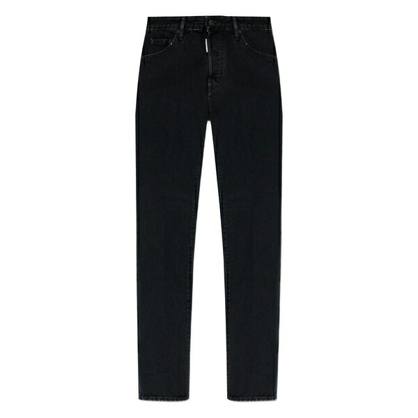 ディースクエアード メンズ ジーンズズボン下 ボトムス Cotton jeans  Black