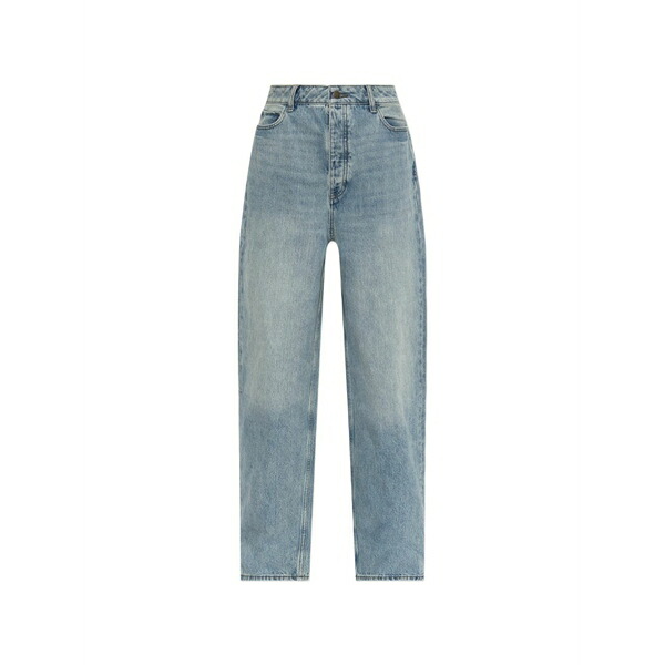 エフオージーエッセンシャルズ レディース ジーンズズボン下 ボトムス Essentials faded-effect jeans Blue