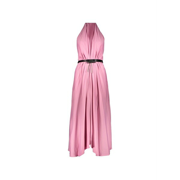 エラリー レディース 衣裳 トップス Belted pleated MIDI dress Pink