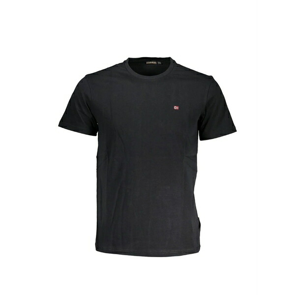 ナパピリ メンズ ティーシャツ トップス Embroidered-logo t-shirt Black