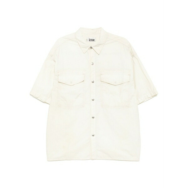 イズエ メンズ ティーシャツ トップス Short-sleeved shirt Neutrals