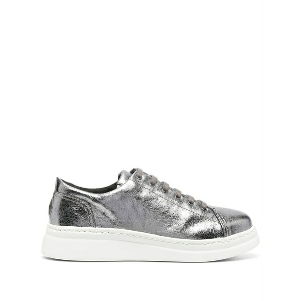 カンペール レディース スニーカー シューズ Metallic lace-up low-top sneakers Grey