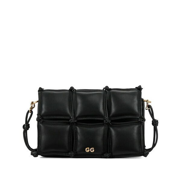 ブームガイア レディース ショルダーバッグ 御徒面子 Gaia\u0027s quilted crossbody bag  Black