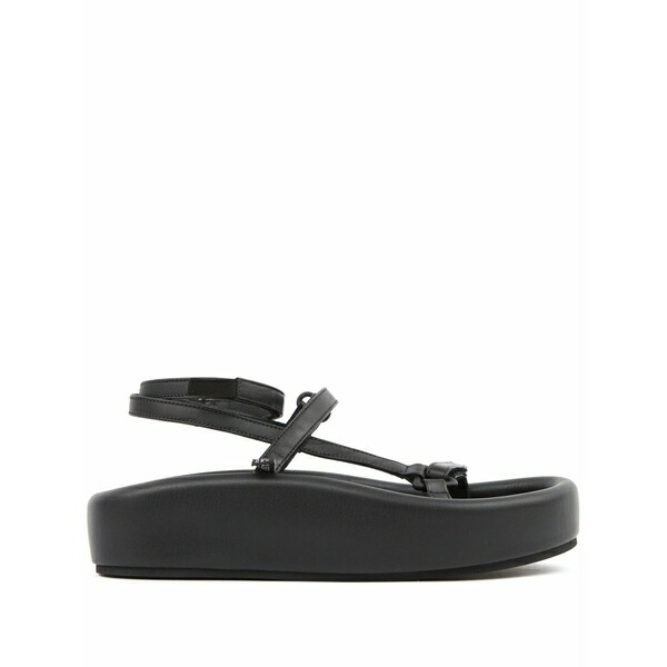 マルタンマルジェラ レディース サンダル シューズ Webbing leather sandals Black