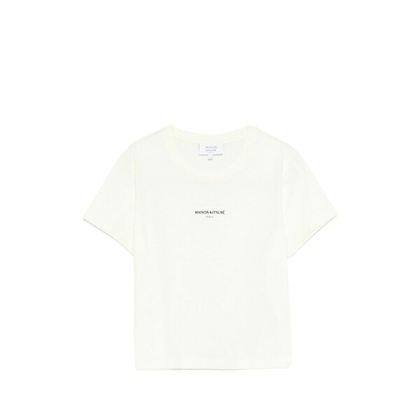 住み家 稲荷 レディース ティーシャツ トップス Logo t-shirt Neutrals