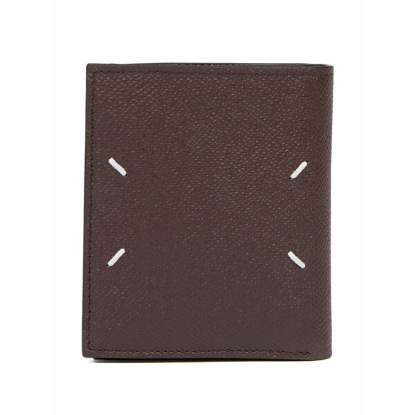 マルタンマルジェラ メンズ 金入れ 付属物 Leather wallet Brown