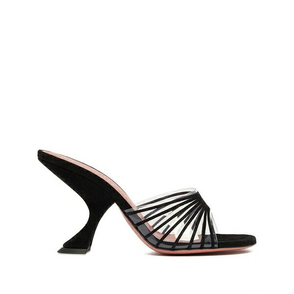 アミナモアディ レディース サンダル シューズ 90粍 mookie suede sandals Black