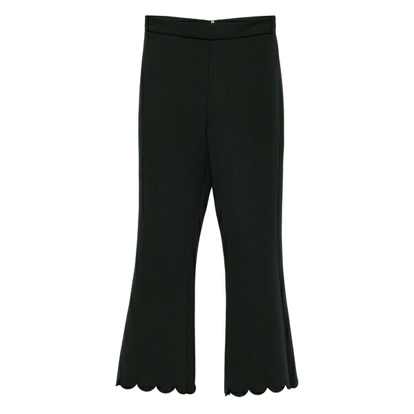 シンシアローレイ レディース 心地よいズボン下 ボトムス Ella cropped trousers Black
