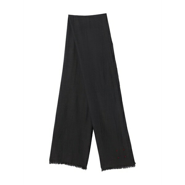 デスティン メンズ 消音装置・袈裟・えり巻き 佩び物 Wool scarf  Black