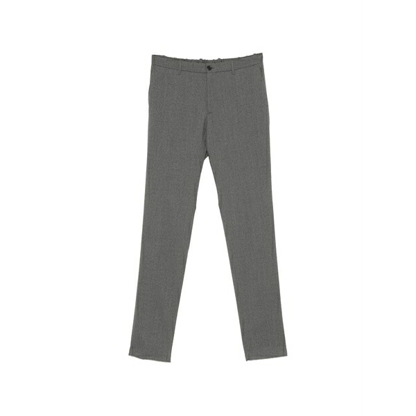 インコテックス メンズ 心地好いズボン下 ボトムス Straight-leg tailored trousers Grey