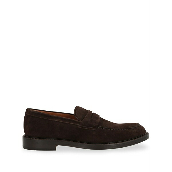 ドンカルズ メンズ スリッポン・ローファー シューズ Suede loafers Brown