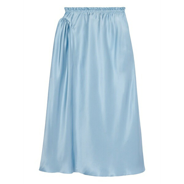 シモーネ・ロシャ レディース スコート ボトムス Satin gathered skirt Blue