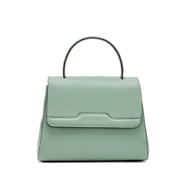 亭主もち レディース トートバッグ 御徒面子 Leather tote bag Green